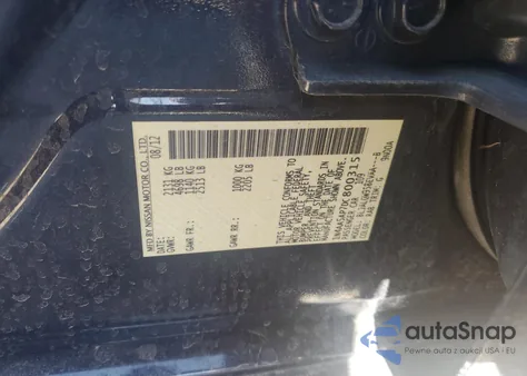 2013 Nissan Maxima S from USA, damaged, VIN 1N4AA5AP7DC800315